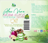 Aloe Vera oil and Onion clove, Rosemary, Castor oil. Vanilla fragrance for Hair and Beard