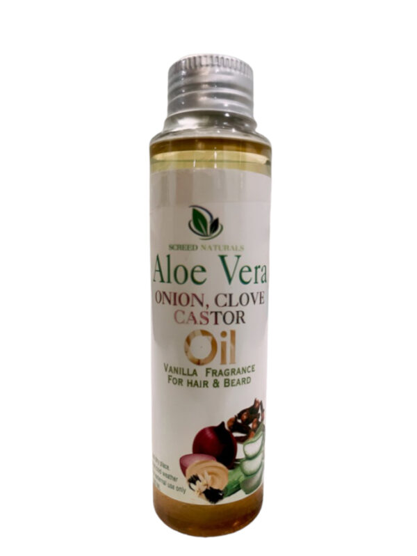 Aloe Vera and Onion Clove Oil